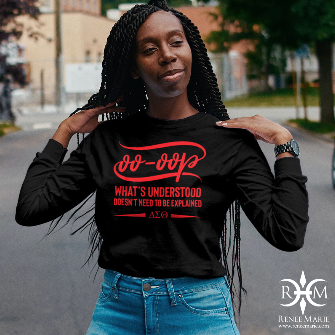 DST OoOop! What's Understood... Long Sleeve TShirt (LS UNISEX