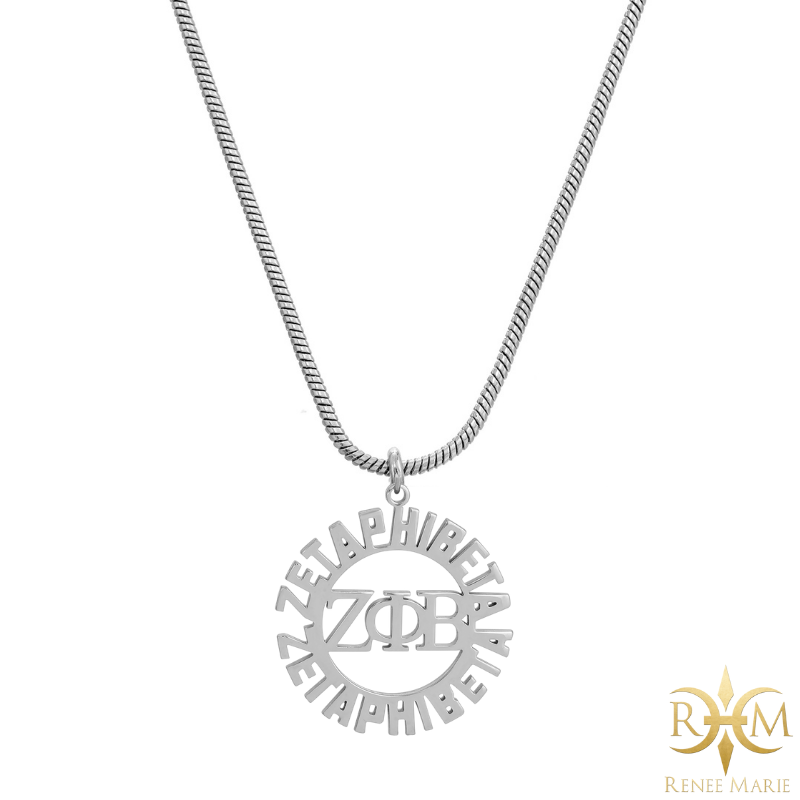 ZΦB "Lauren" Stainless Steel Long Necklace