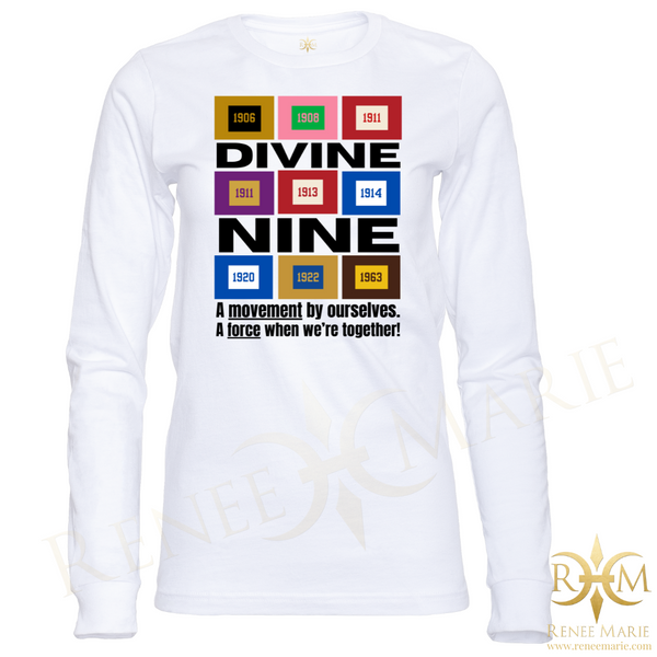 D9 Greek Unity Long Sleeve T-Shirt