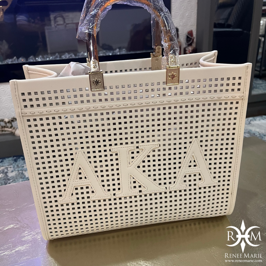 Aka leather tote bag Clearance