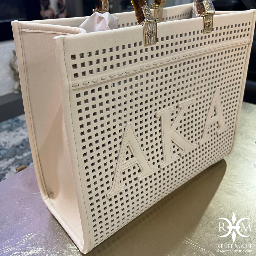 Aka leather tote bag Clearance