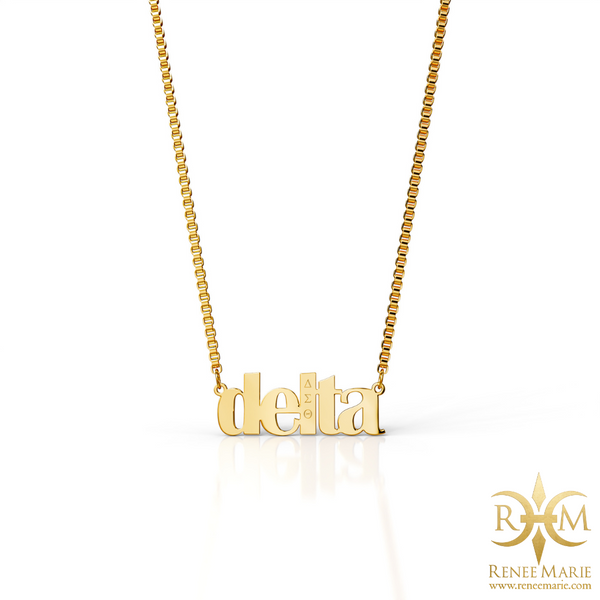 DST delta Stainless Steel Necklace
