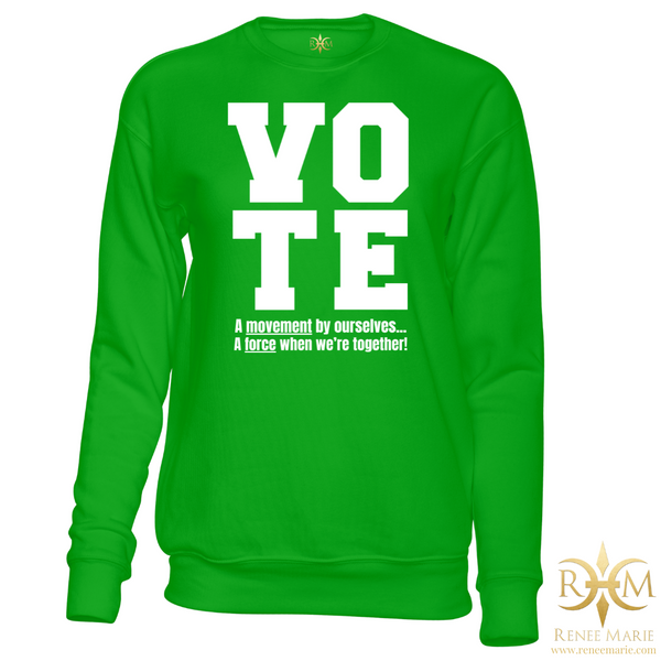 VOTE Stacked Sweatshirt