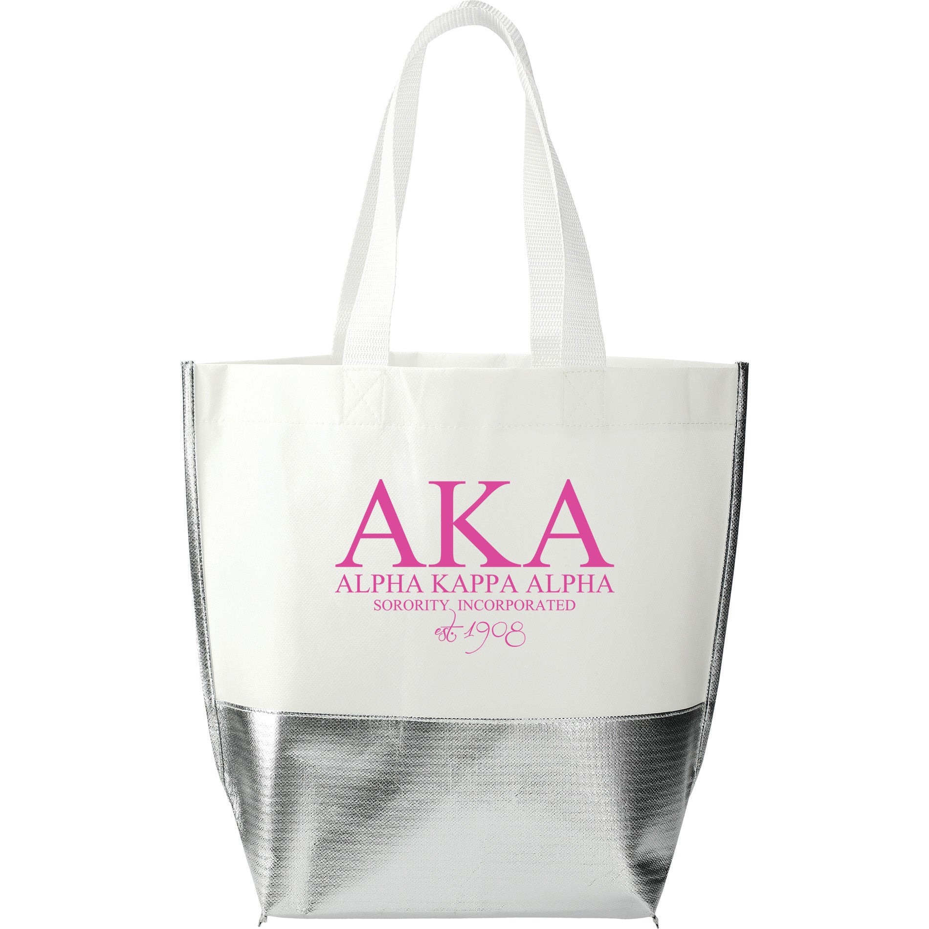 AKA Large Metallic Tote