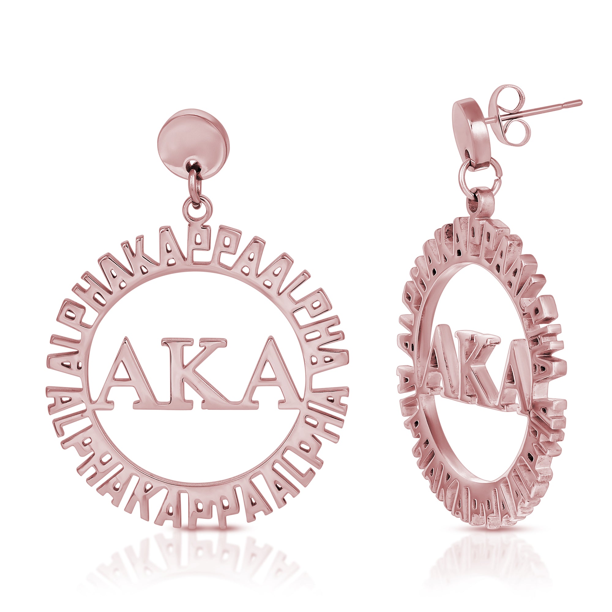 AKA "Lauren" Stainless Steel Earrings