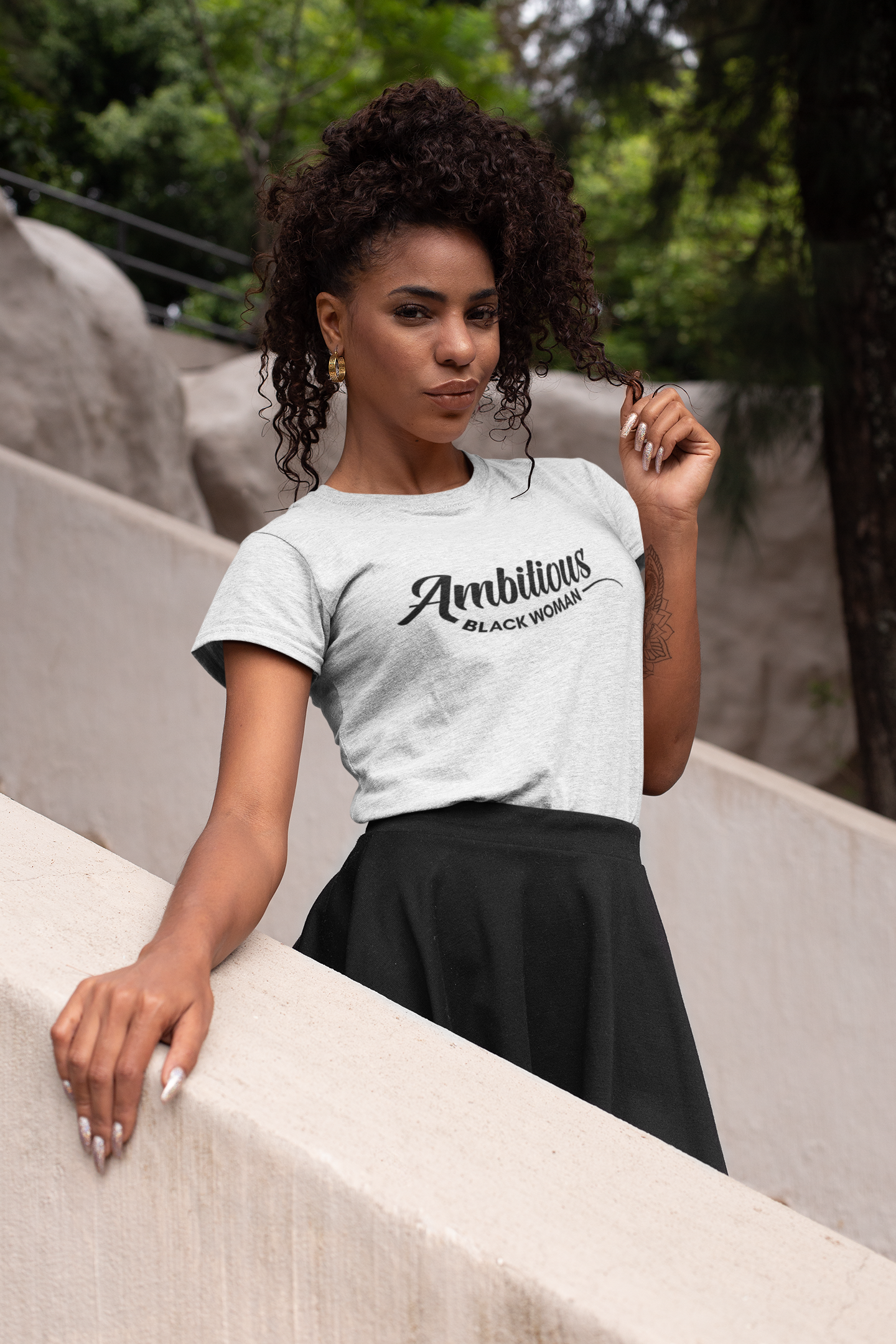 Ambitious Black Woman T-Shirt (Unisex)