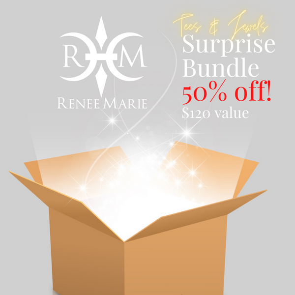 Tees & Jewels Surprise Bundle 50% off ($120 value; PLEASE READ DESCRIPTION)