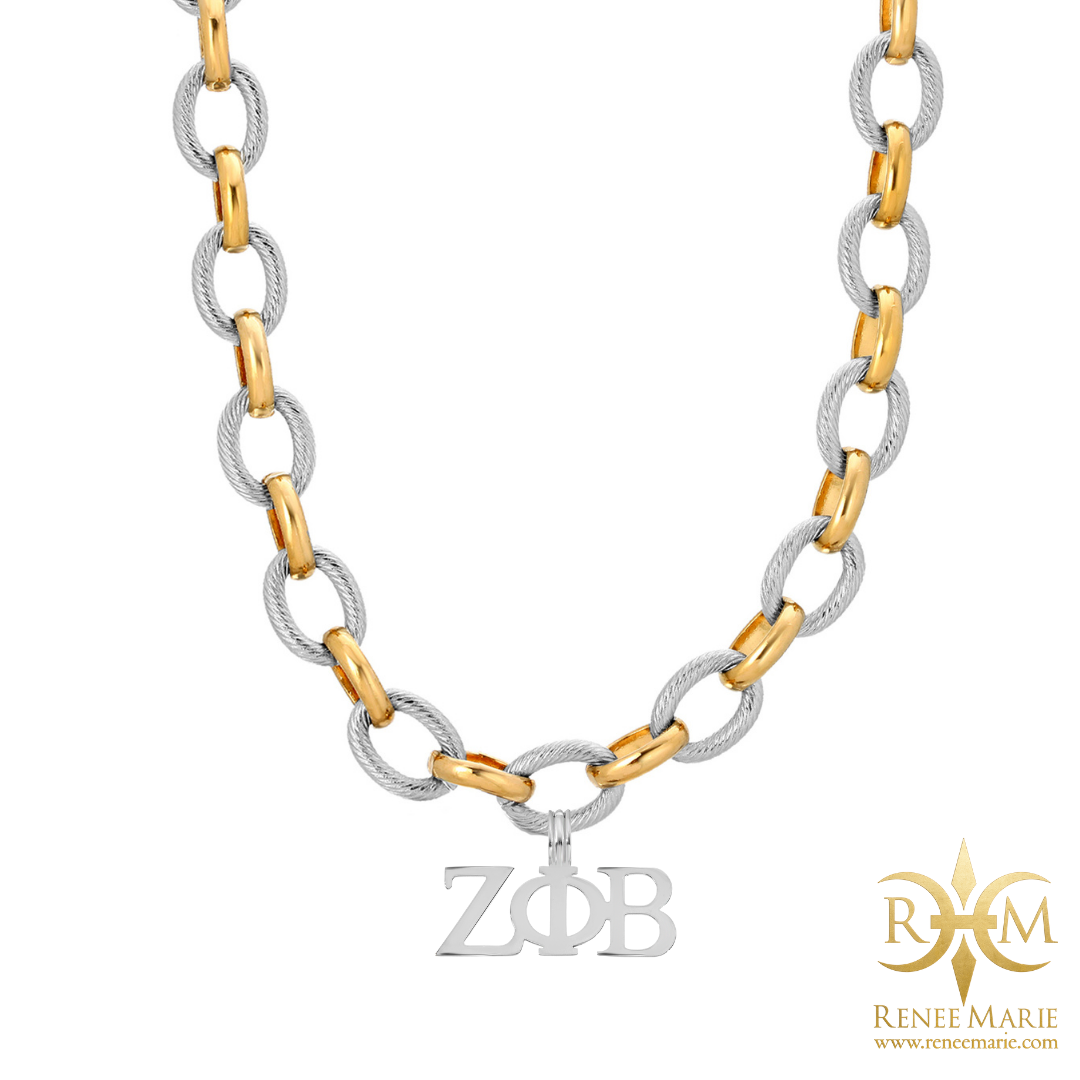 ZΦB "Classic Fusion" Stainless Steel Necklace