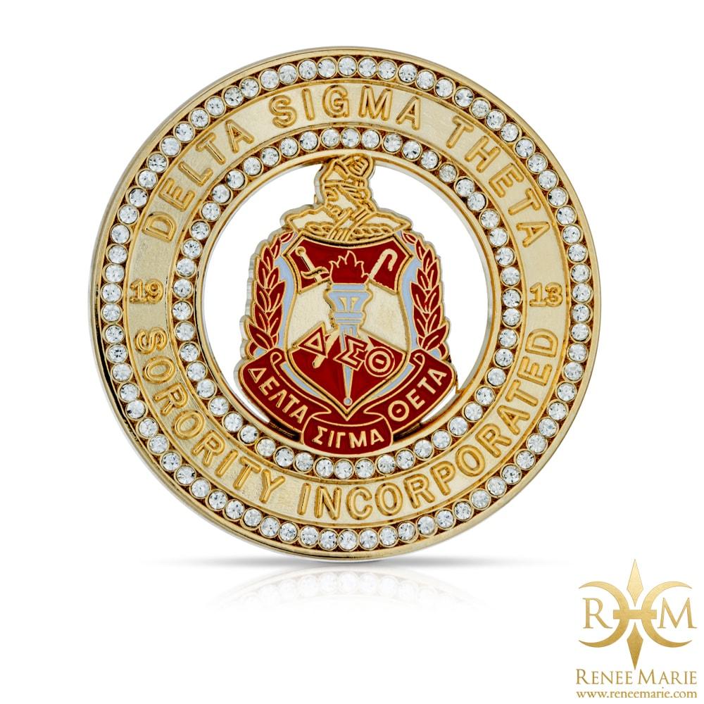 DST Shield Medallion Lapel Pin