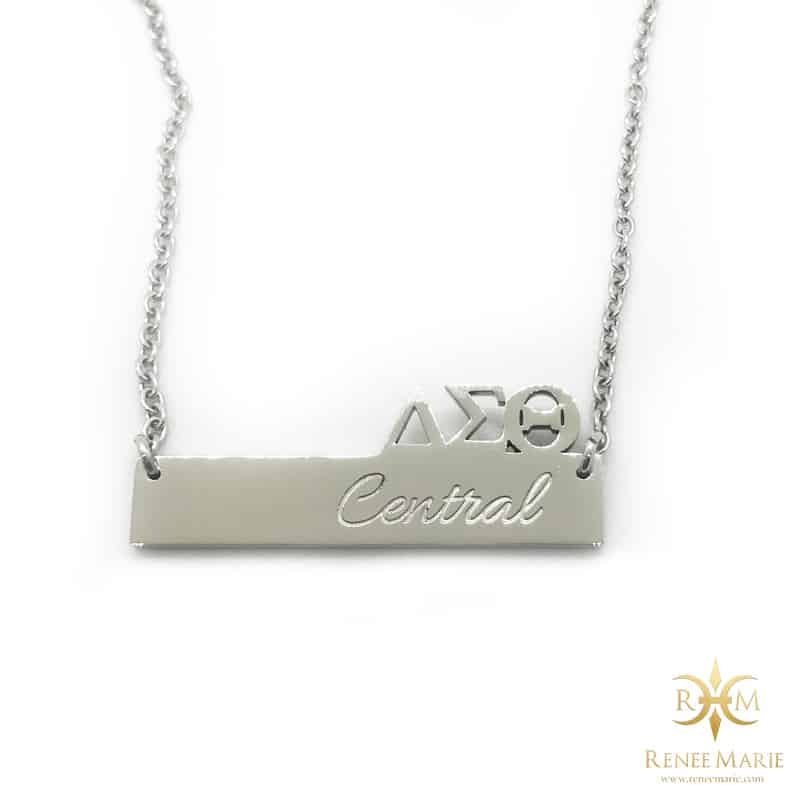 DST Symbols Bar Necklace (Stainless Steel)