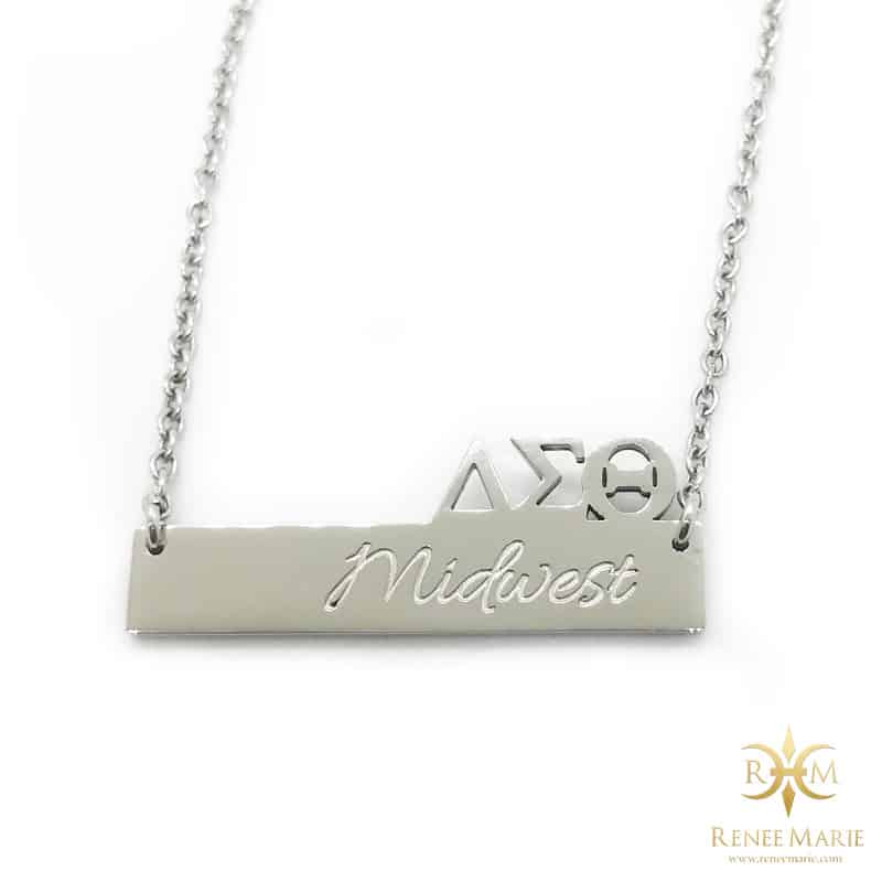 DST Symbols Bar Necklace (Stainless Steel)