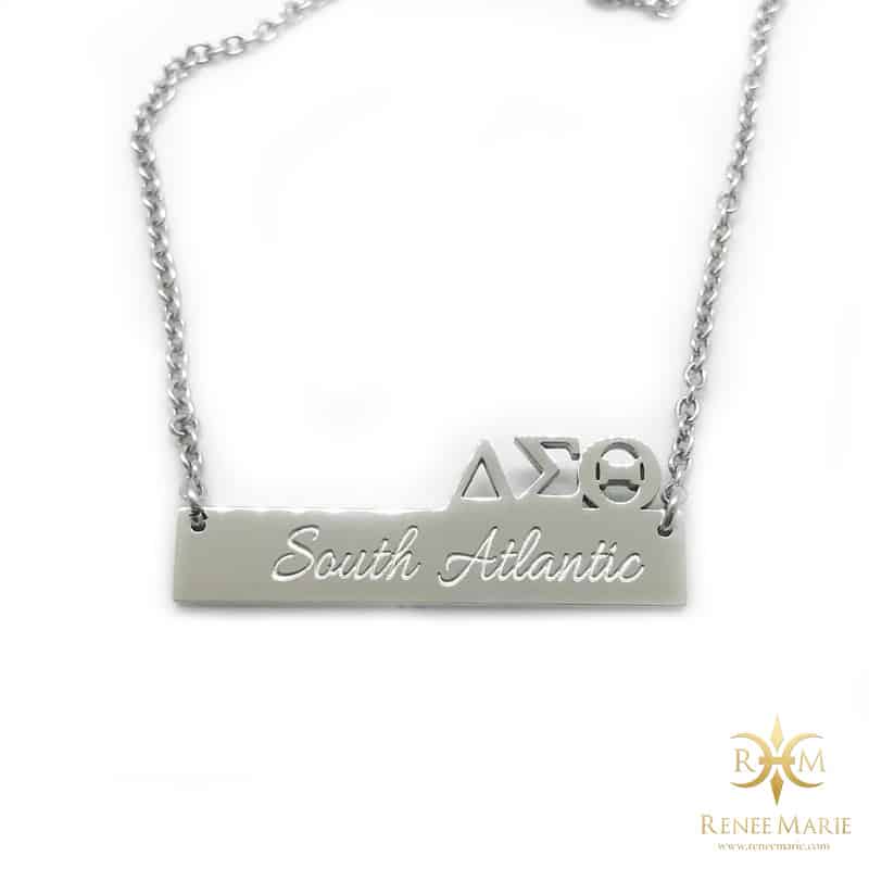 DST Symbols Bar Necklace (Stainless Steel)