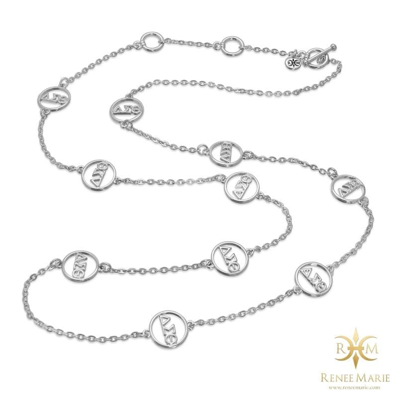 DST 36" Pearl Station Necklace