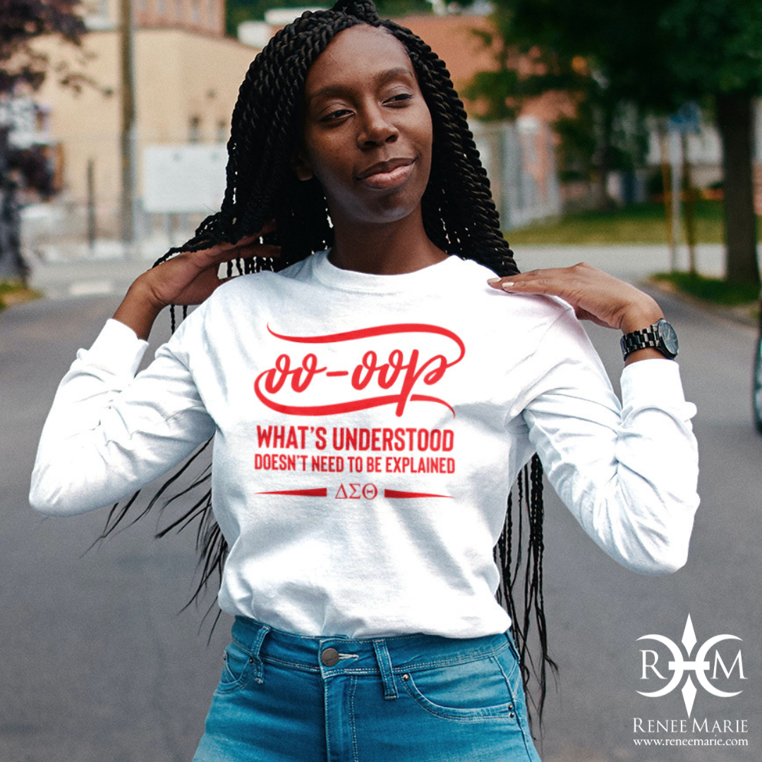 DST OoOop! What's Understood... Long Sleeve TShirt (LS UNISEX