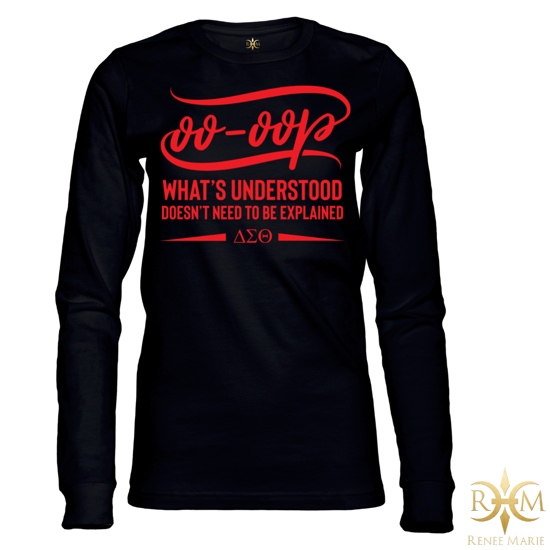 DST Oo-Oop! What's Understood... Long Sleeve T-Shirt (LS UNISEX)