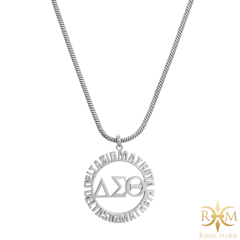 DST "Lauren" Stainless Steel Long Necklace
