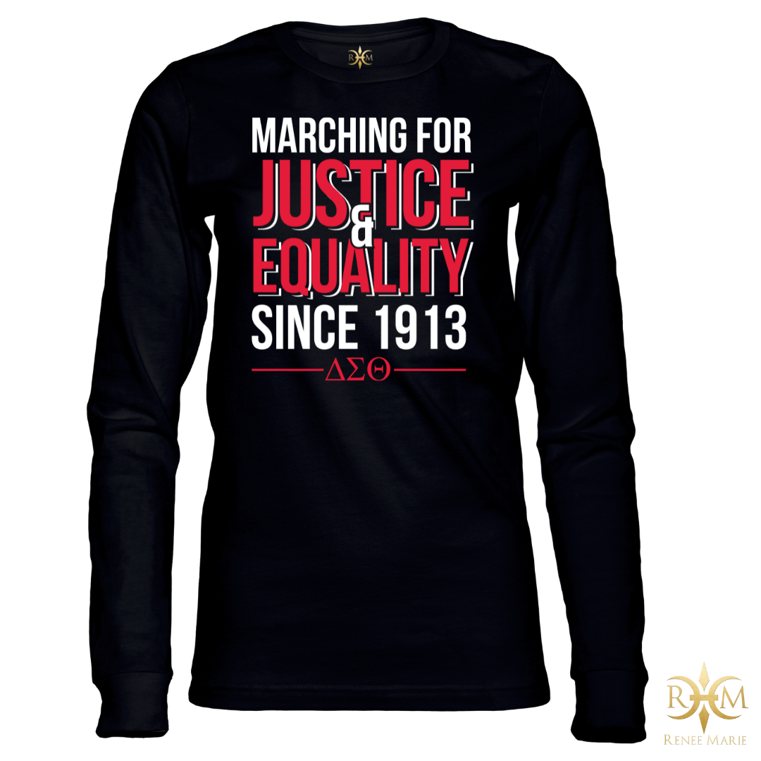 DST Marching... Since 1913 Long Sleeve T-Shirt (LS UNISEX)