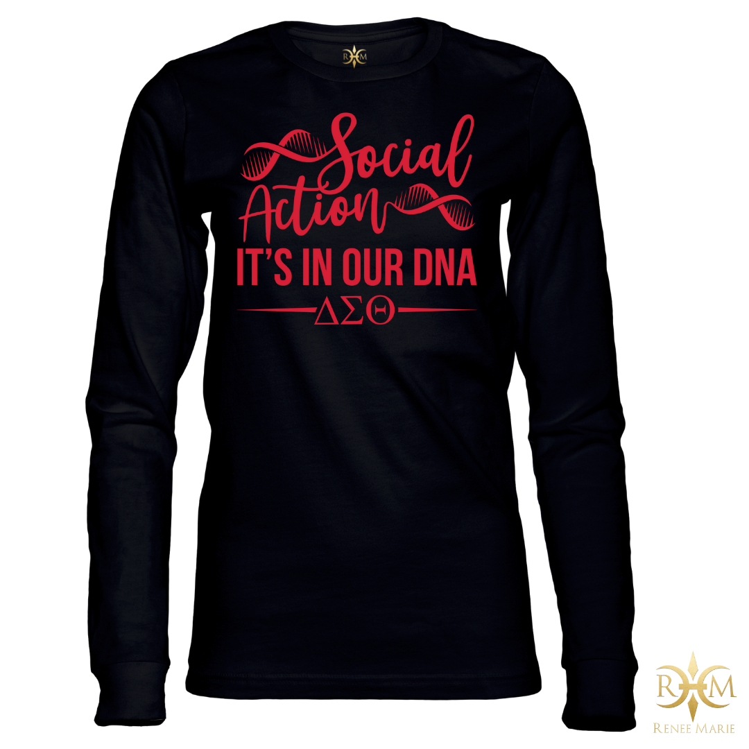 DST Social Action DNA Long Sleeve T-Shirt (LS UNISEX)