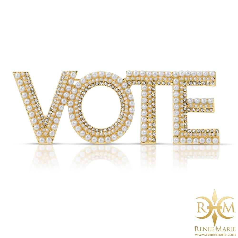 VOTE CoCo Brooch