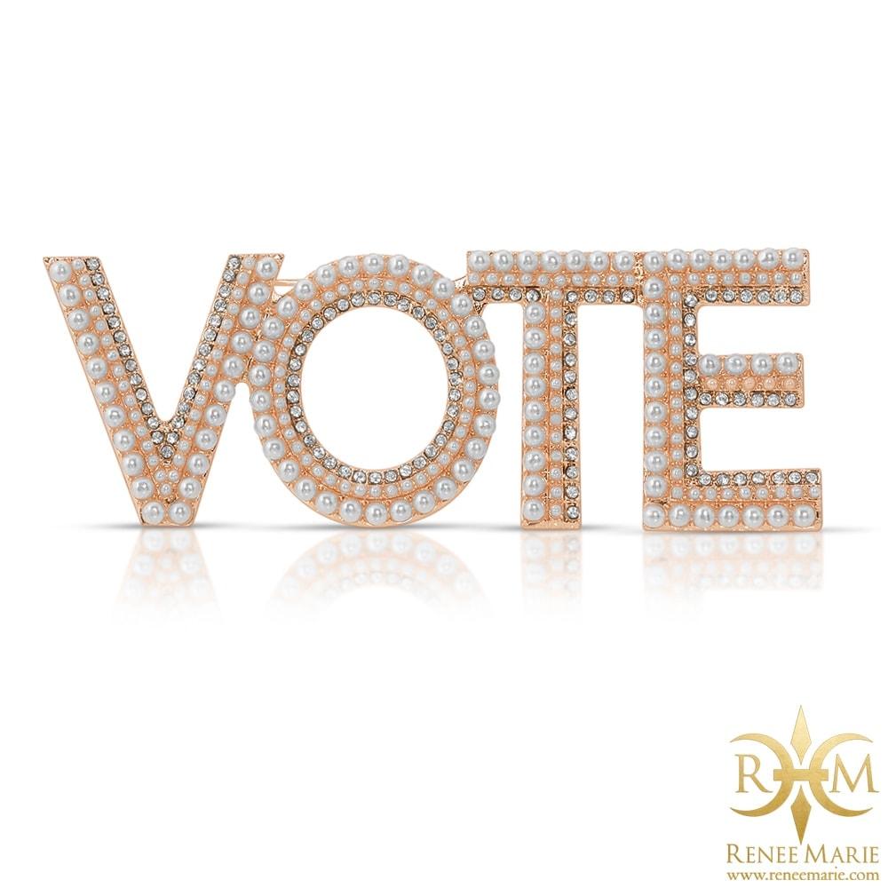 VOTE CoCo Brooch