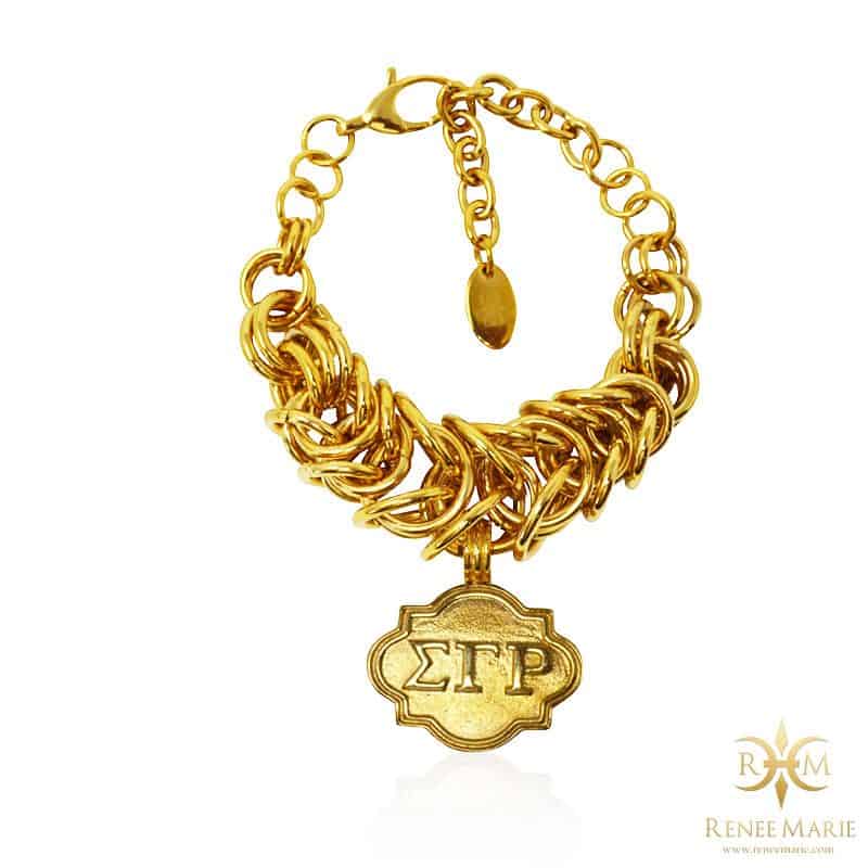 ΣΓΡ “Rock” Stainless Steel Bracelet