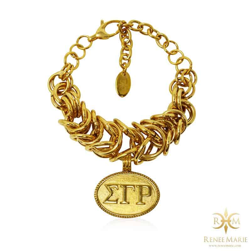 ΣΓΡ “Rock” Stainless Steel Bracelet