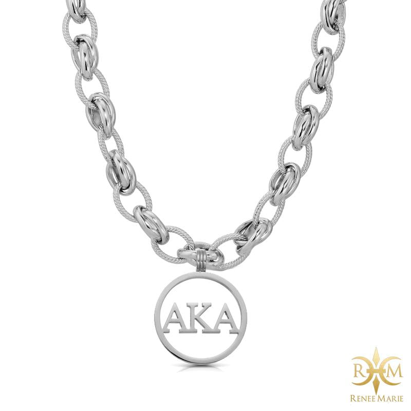 AKA "Classic" Stainless Steel Necklace