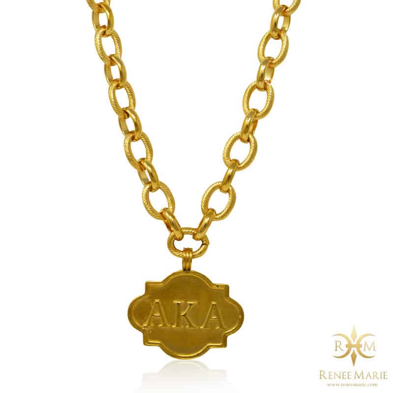 AKA "Classic Gold" Stainless Steel Necklace