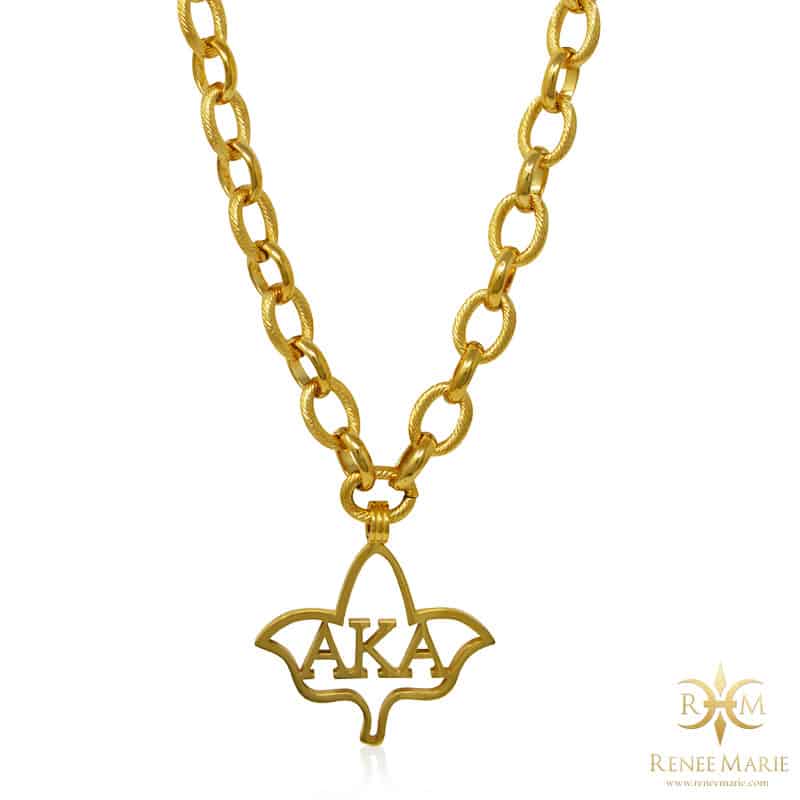 AKA "Classic Gold" Stainless Steel Necklace
