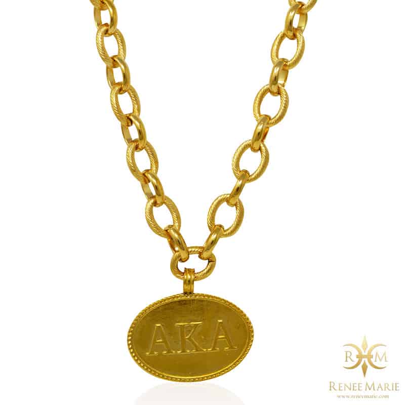 AKA "Classic Gold" Stainless Steel Necklace