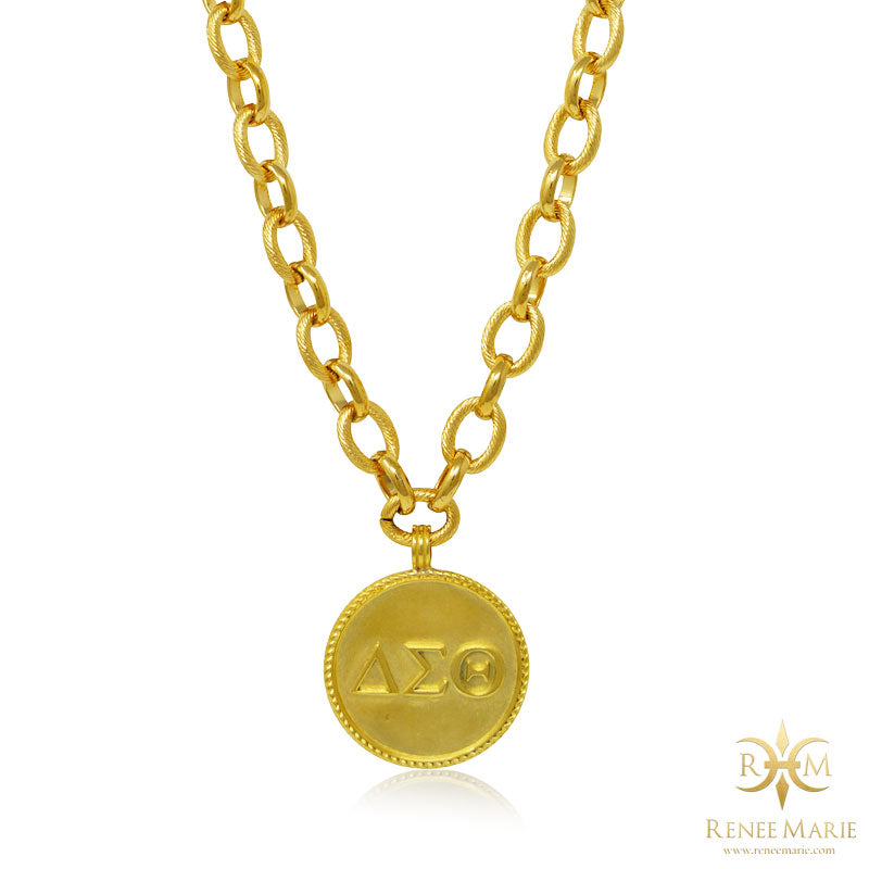 DST "Classic Gold" Stainless Steel Necklace