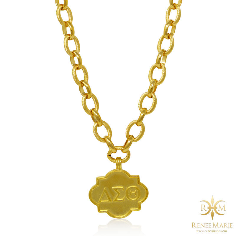 DST "Classic Gold" Stainless Steel Necklace