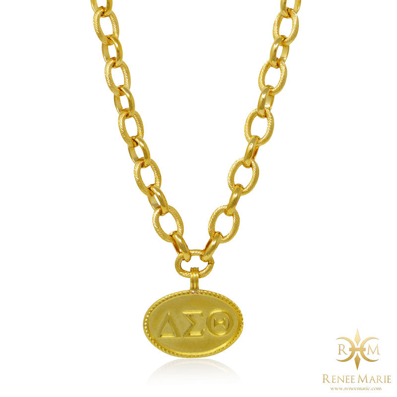 DST "Classic Gold" Stainless Steel Necklace