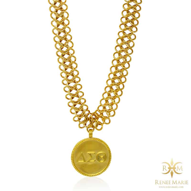 DST "Soul Gold" Stainless Steel Necklace