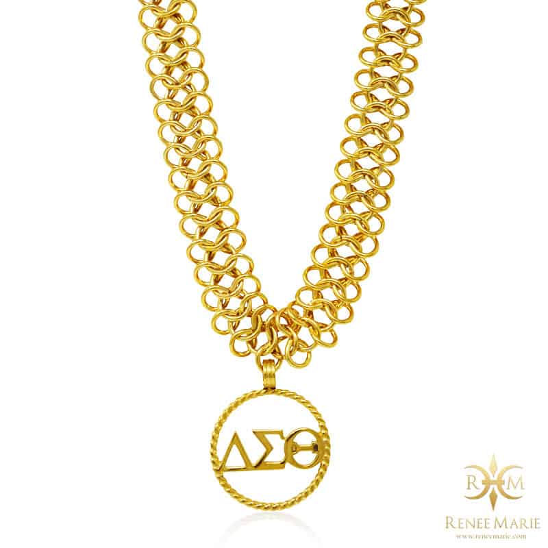 DST "Soul Gold" Stainless Steel Necklace