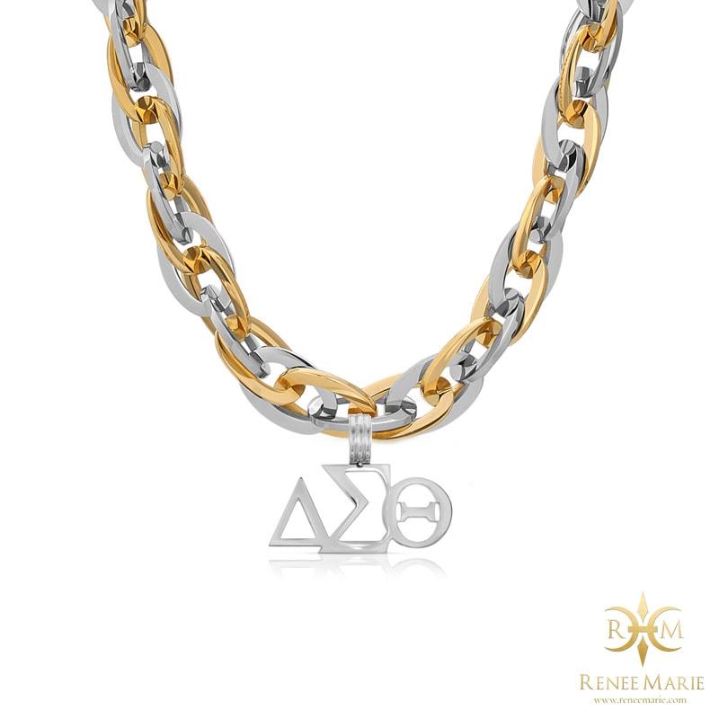 DST "Techno Fusion" Stainless Steel Necklace