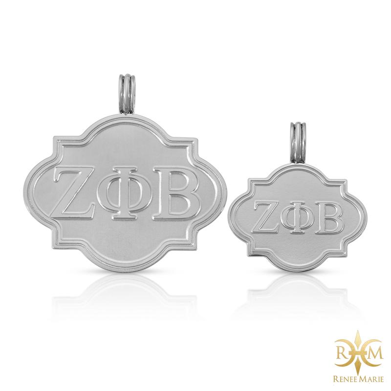 ZΦB Frame Pendant with Chain