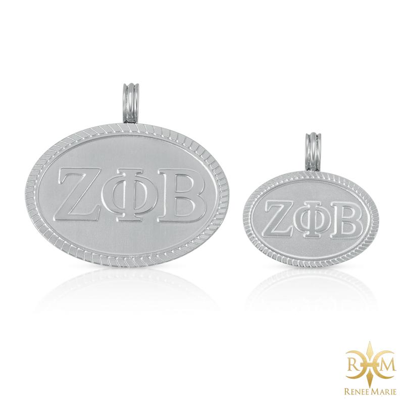 ZΦB Oval Pendant with Chain