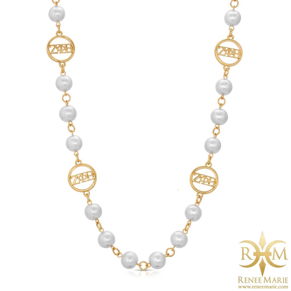 ZΦB 36" Station Necklace