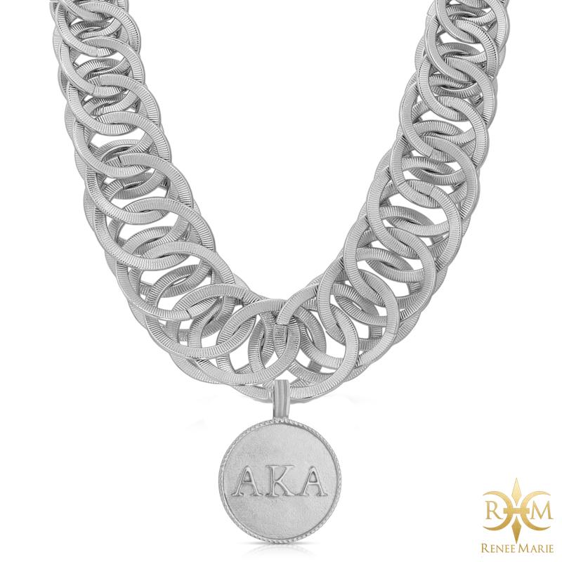 AKA "Pop" Stainless Steel Necklace