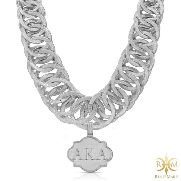 AKA "Pop" Stainless Steel Necklace