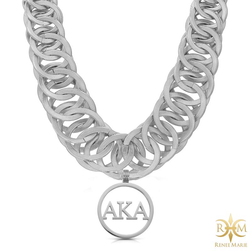 AKA "Pop" Stainless Steel Necklace