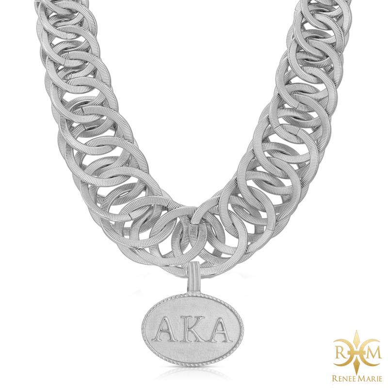 AKA "Pop" Stainless Steel Necklace