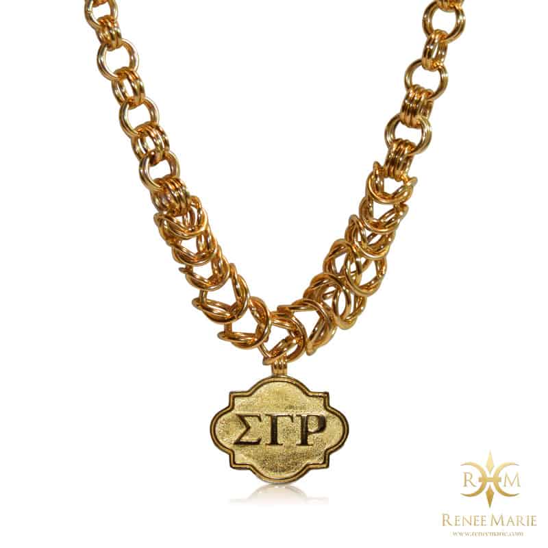 ΣΓΡ “Rock” Stainless Steel Necklace