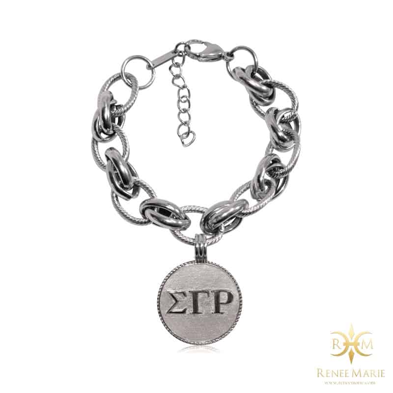 ΣΓΡ “Classic” Stainless Steel Bracelet