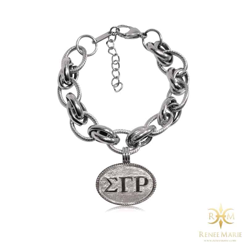 ΣΓΡ “Classic” Stainless Steel Bracelet