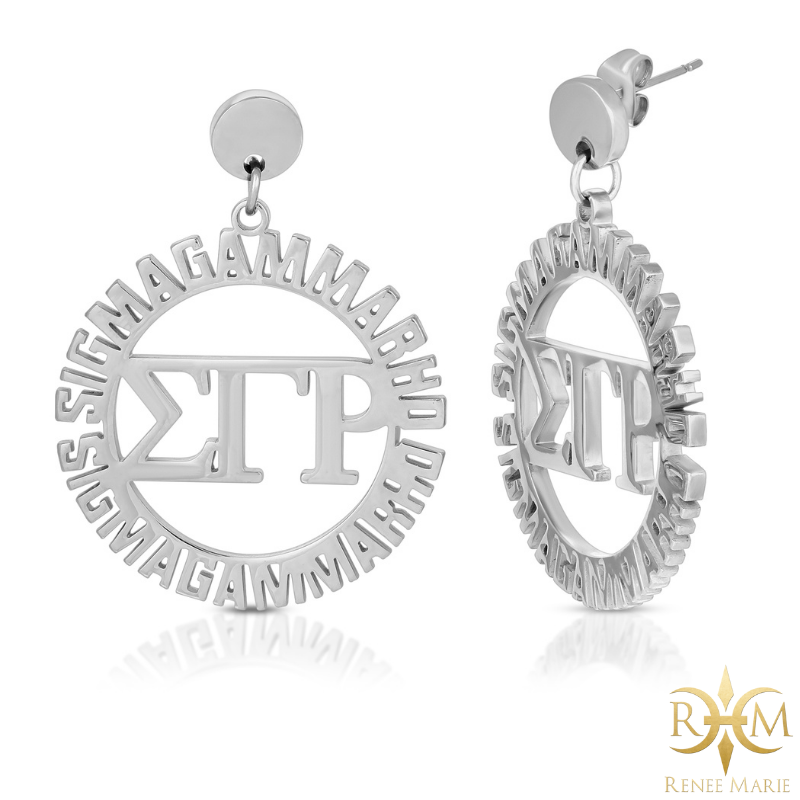 ΣΓΡ "Lauren" Stainless Steel Earrings