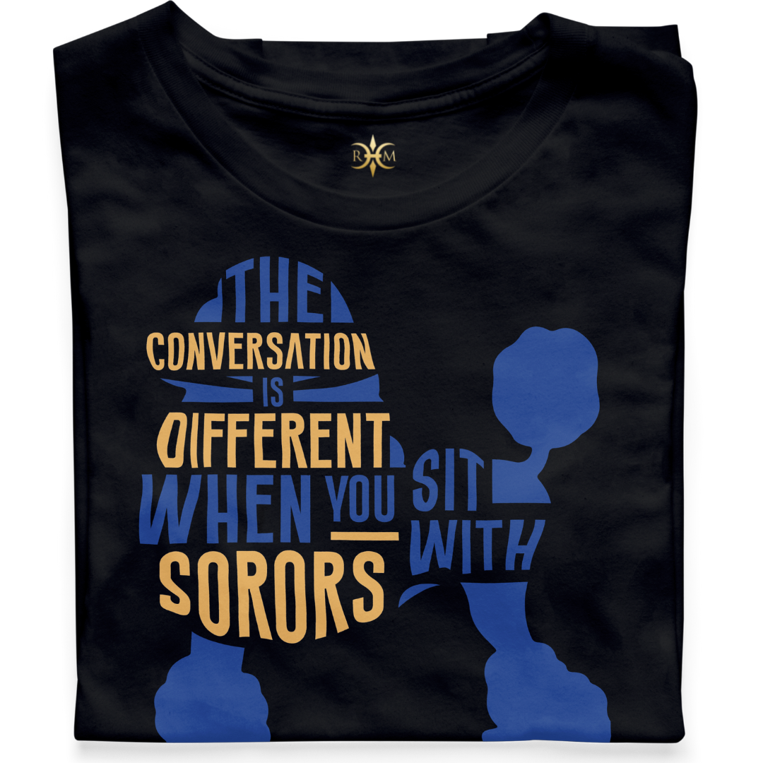 ΣΓΡ Sit With Sorors Poodle T-Shirt (Unisex)