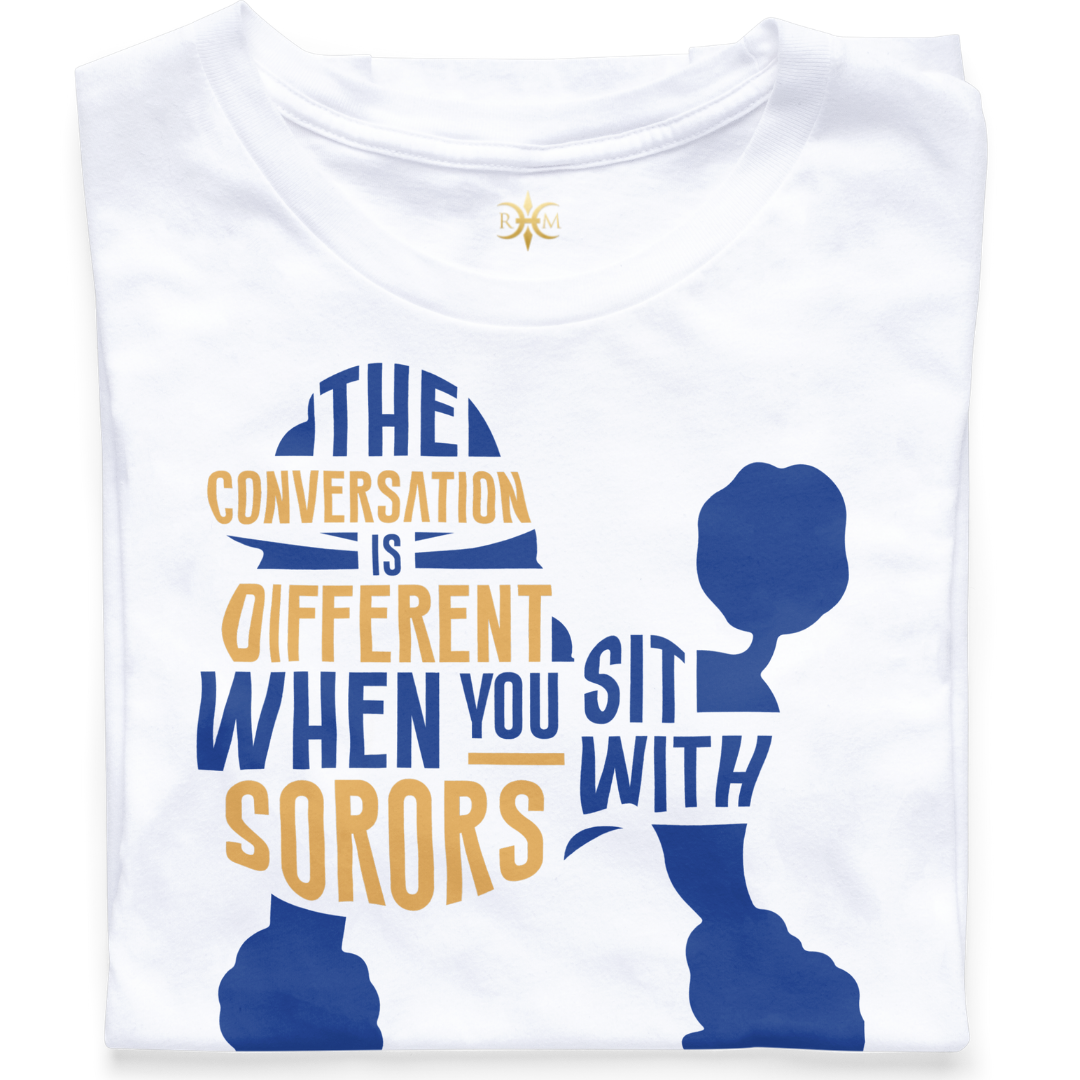 ΣΓΡ Sit With Sorors Poodle T-Shirt (Unisex)