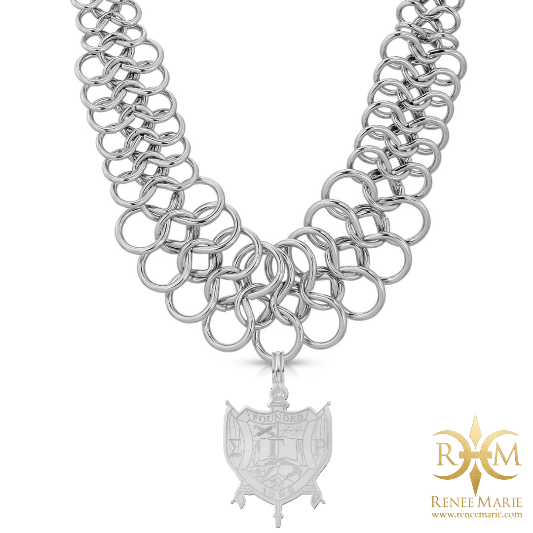 ΣΓΡ "Soul" Stainless Steel Necklace